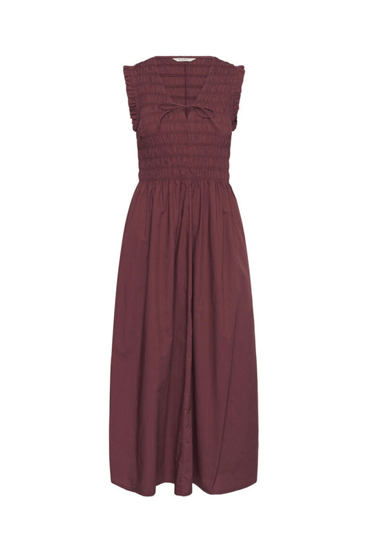 Borgnette Smocked Bodice Dress