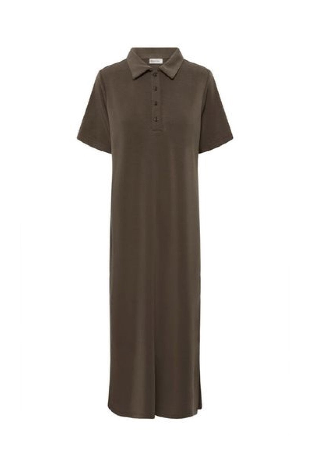 Long Polo Brown Dress